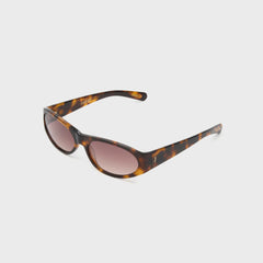 Flatlist Eddie Kyu Sunglasses - Dark Tortoise / Brown Gradient Lens