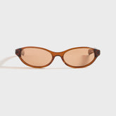 Flatlist Olympia - Crystal Brown / Brown Lens