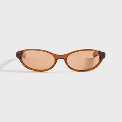 Flatlist Olympia - Crystal Brown / Brown Lens