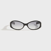 Flatlist Opel Sunglasses - Solid Black / Solid Black Lens