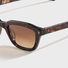 Flatlist Clint - Dark Tortoise / Brown Gradient Lens