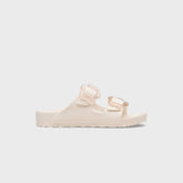 Birkenstock Kids Arizona EVA Flower Buckle - Eggshell