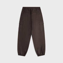 Stone Island Ghost Flannel Trousers - Dark Brown