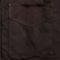 Dries Van Noten Overdyed Double Weave Compact Cotton Jacket - Brown