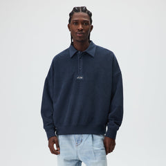 Kith Rib Stitch Ronin Henley Sweater - Mystery