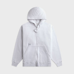 WTAPS Throwdy Cotton Zip Hoody - Light Gray