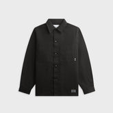 WTAPS CBW Cotton Twill Long Sleeve Shirt - Black