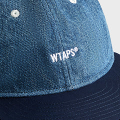 WTAPS T-6M 07 Cotton Denim Cap - Indigo