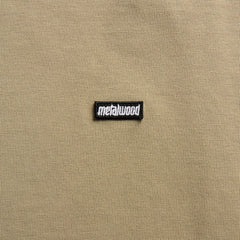 Metalwood Heavyweight Mini Metal Logo Tee - Tar