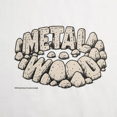 Metalwood Stonehenge Tee - White