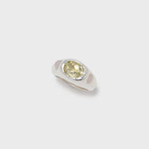 Faris Jelly Ring - Sterling Silver / Lemon Topaz / Rose Quartz