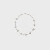 Faris Uni Collar Necklace - Silver