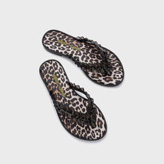 Melissa x Ganni Flip Flop Slim - Black