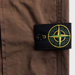Stone Island Organic Cotton Cargo Pant - Umber