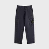 Stone Island Loose Fit Cargo Trousers - Navy Blue