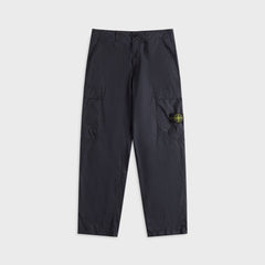 Stone Island Loose Fit Cargo Trousers - Navy Blue