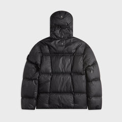 Stone Island Nylon Tela Hand Sprayed Reflective Jacket - Black