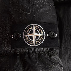 Stone Island Nylon Tela Hand Sprayed Reflective Jacket - Black