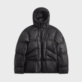 Stone Island Nylon Tela Hand Sprayed Reflective Jacket - Black