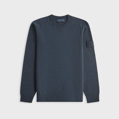 Stone Island Ghost Wool Sweater - Slate Blu