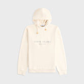 Stone Island Marina Cotton Fleece Hooded Sweatshirt - Ivory