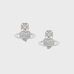 Vivienne Westwood Valentine's Agnatha Earrings - Silver