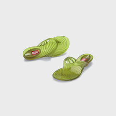 Melissa x Diesel Quantum Flip Flop - Clear Yellow