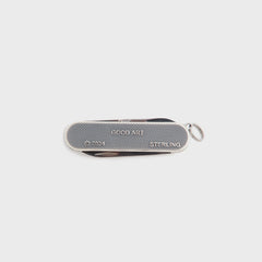 GOOD ART HLYWD Little Gents v3 Goosebumps Pocket Knife - Silver