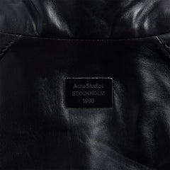 Acne Studios Leather Jacket - Black