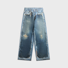 Acne Studios 1981 Trompe L’oeil Jeans - Mid Blue
