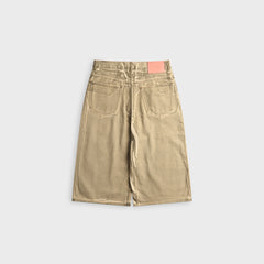 Acne Studios Casual Flannel Check Short - Beige / Sage Green
