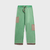 Adrian Cashmere Sugar Snap Track Pant - Green