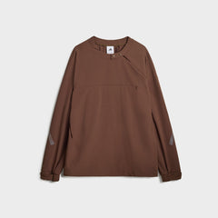 adidas x Entire Studios Z.N.E. Uniform Half Zip Woven Track Top - Dust Cargo