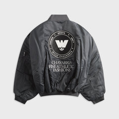 adidas x Willy Chavarria Bomber Jacket - Grey