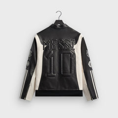 Kith & Messi for adidas Football Leather Biker Jacket - Multi