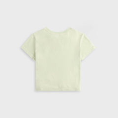 Agolde Adine Shrunken Tee - Mint Cream