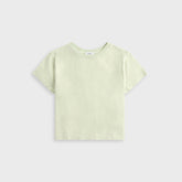Agolde Adine Shrunken Tee - Mint Cream