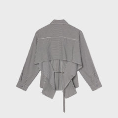 Agolde Theo Shirt - Solene Stripe
