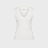 St. Agni Organic Cotton 90s Top - White