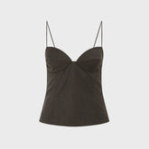 St. Agni Wool Cami Top - Mulch