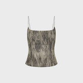 St. Agni Savannah Silk Cami Top - Sand