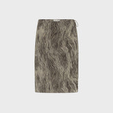 St. Agni Savannah Silk Wrap Skirt - Sand