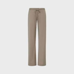 St. Agni 90s Belt Minimal Pant - Light Taupe