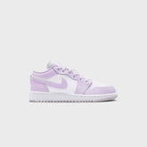 Jordan GS Air Jordan 1 Low - Barely Grape / White / Violet Mist