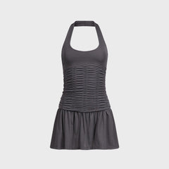 Aya Muse Palo Mini Dress - Grey