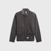 Ranra Epitome Shiny Nylon Overshirt - Peat