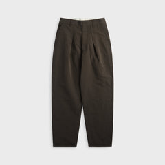 Ranra Fold Tailored Pant - Black Coffee