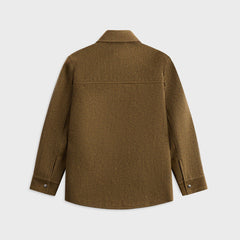 A.P.C. Surchemise À Boutons-Pression Shirt - Heather Green