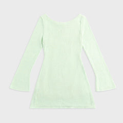 Asta Resort Maya Long Sleeve Dress - Azalea Sequin
