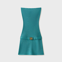 Asta Resort Gisele Mini Dress - Palm Green